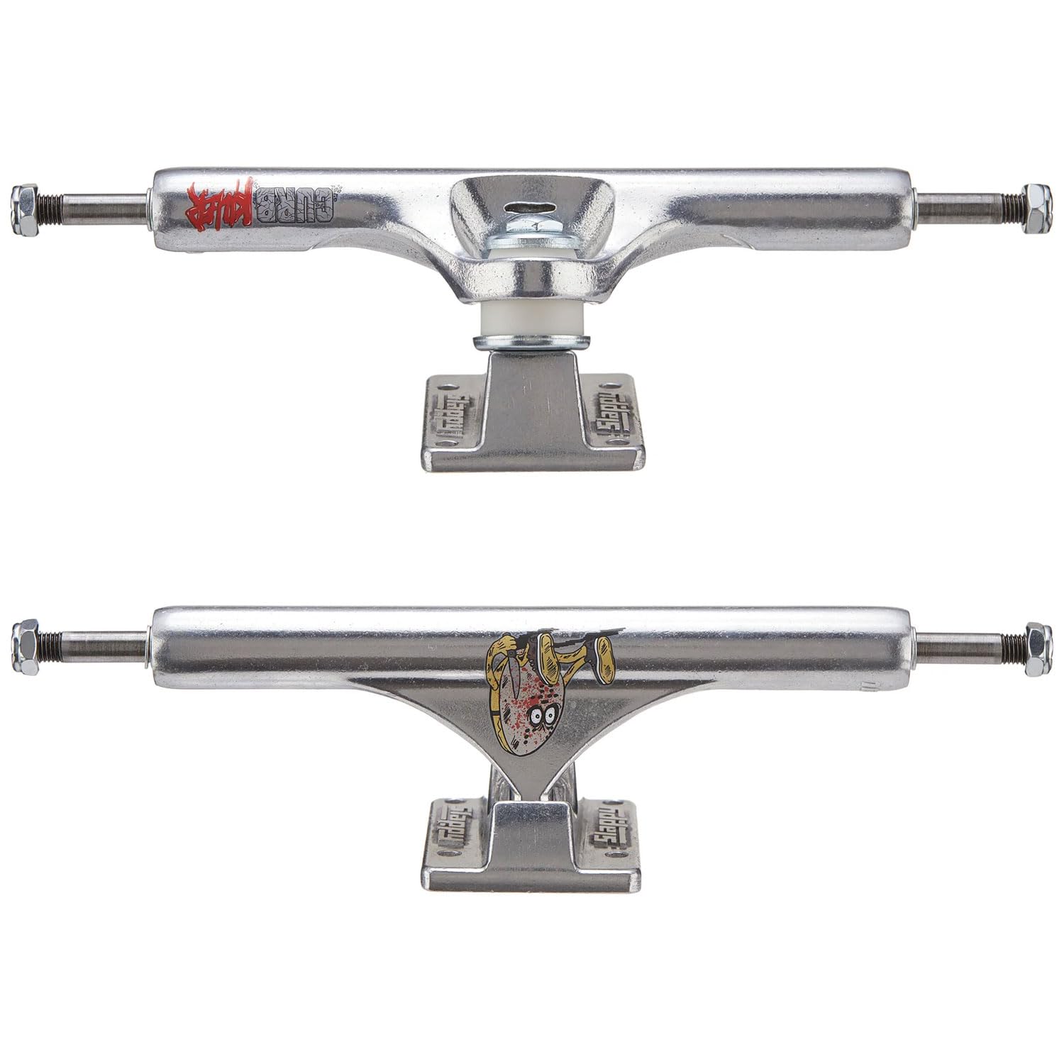 美品 Slappy スラッピートラック 10.0インチ2個セット Amazon | SLAPPY ST1 INVERTED CURB KILLER 10.0 スラッピー トラック